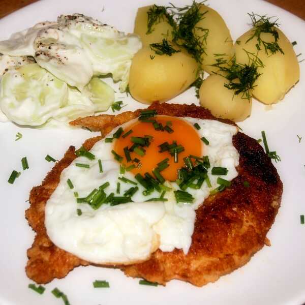 Kotlet schabowy po wiedeńsku