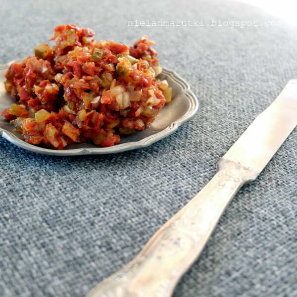 Chcieć czy musieć? / 'Tatar' z suszonych pomidorów i pyszna, szybka pasta z tuńczyka