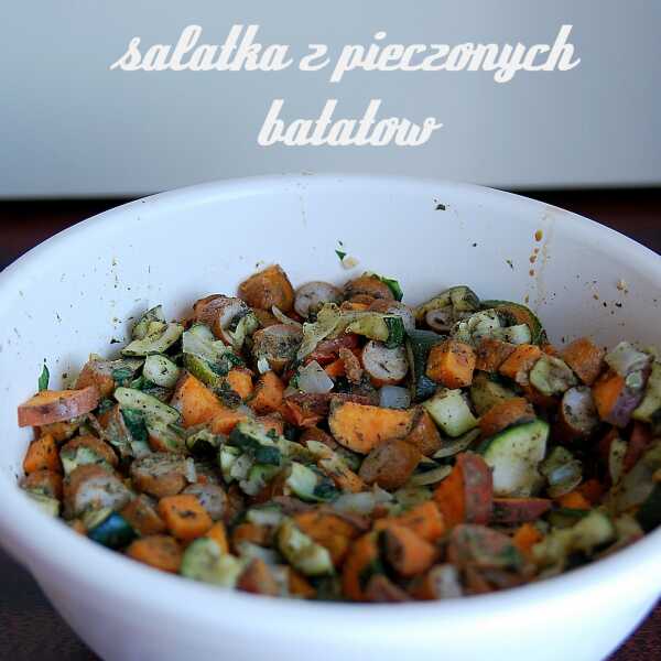 Salatka z pieczonych batatow