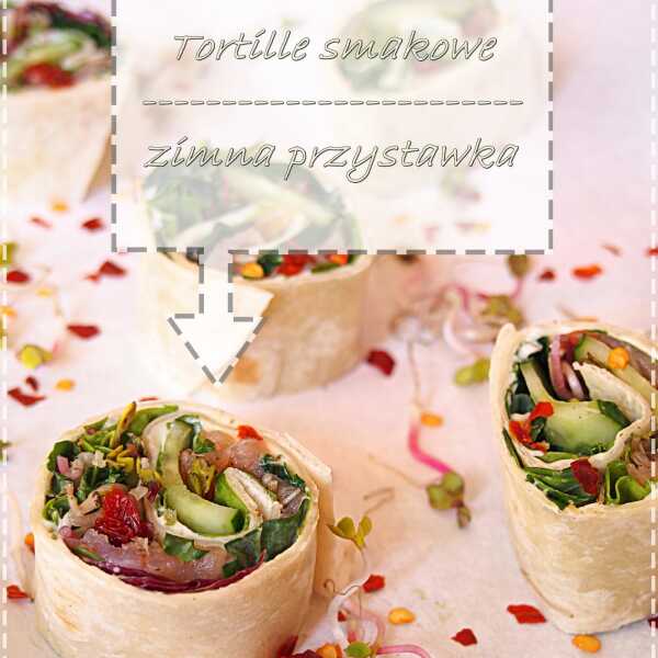 Smakowe Tortille - zimna przekąska