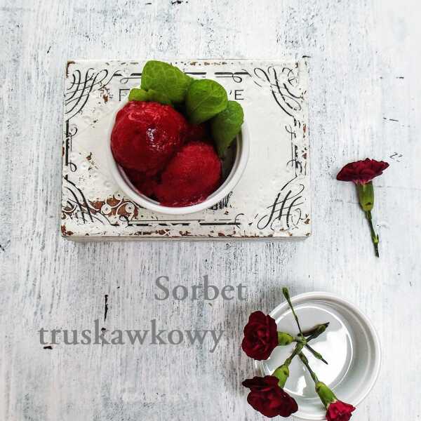 Sorbet truskawkowy z imbirem