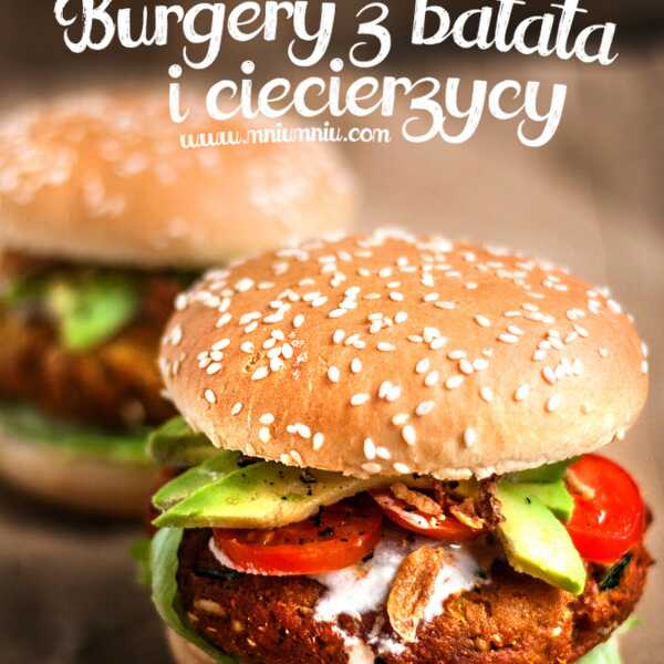 BURGERY Z BATATA I CIECIERZYCY