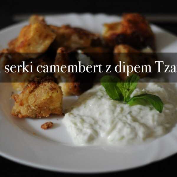 Mini serki camembert z dipem tzatziki