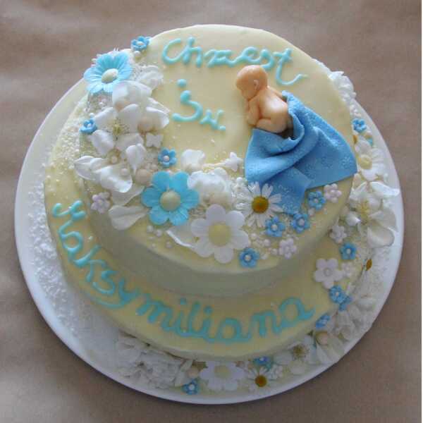  TORT NA CHRZCINY / BAPTISM CAKE