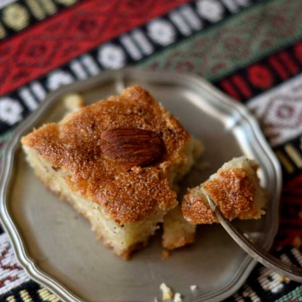 Irmikowy deser w syropie czyli tureckie Şambalı 