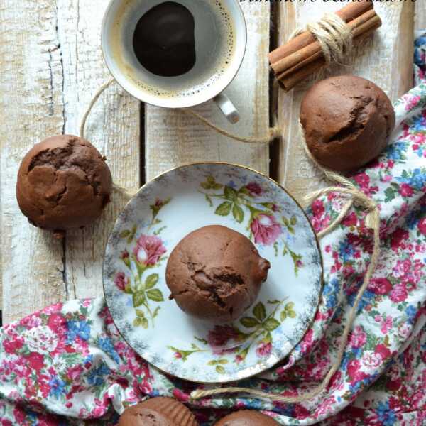 Muffinki bananowo-czekoladowe wedługł Nigelli Lawson 