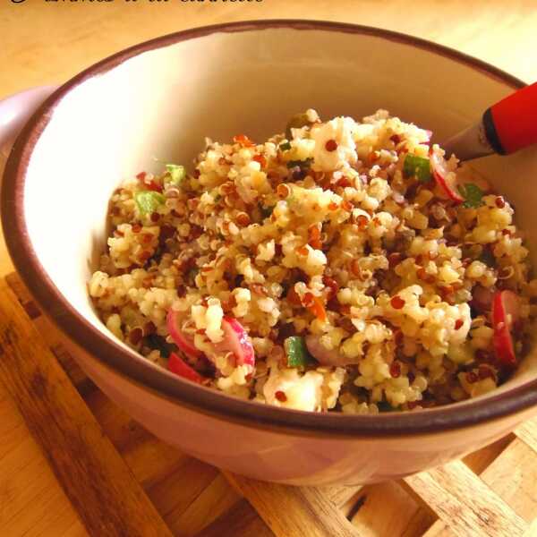 Letnia sałatka z quinoa/Summer salad with quinoa