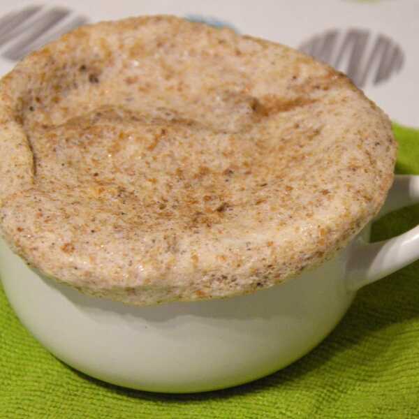 Bananowo- gryczany mug cake