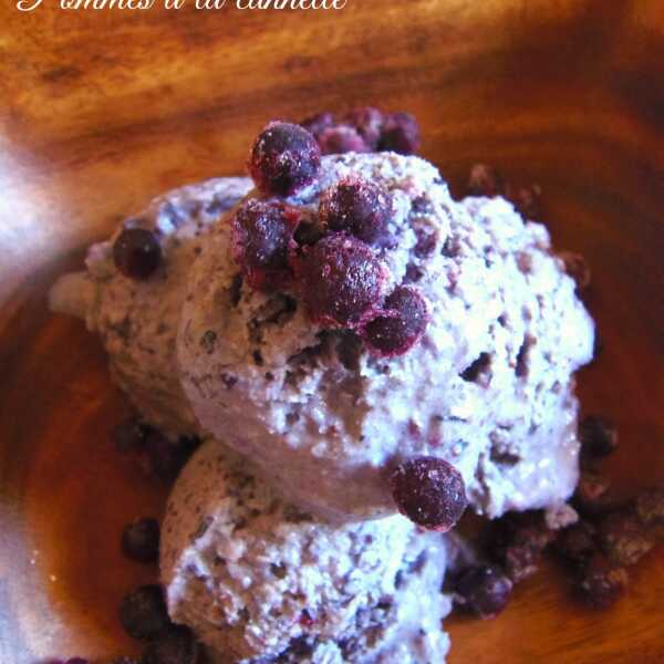 Lody jagodowe/Blueberry ice cream