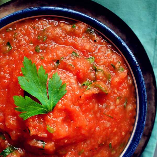 Salsa z pieczonych pomidorów