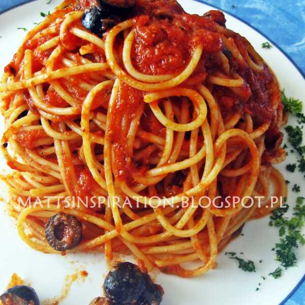 Spaghetti puttanesca