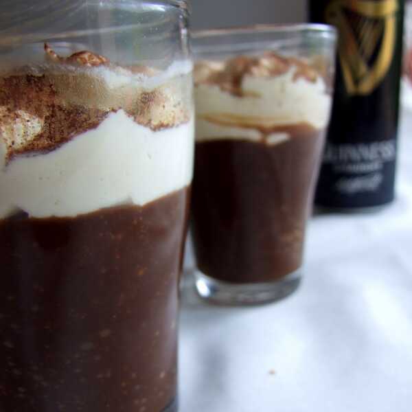 Czekoladowy pudding z Guinnessem
