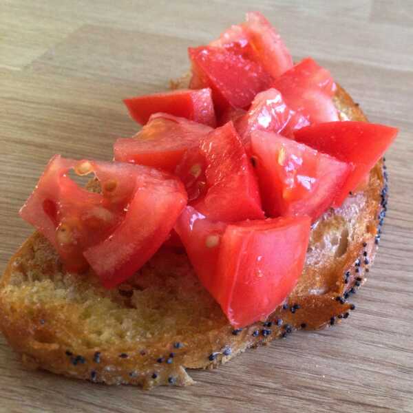 Przepis na bruschetta 