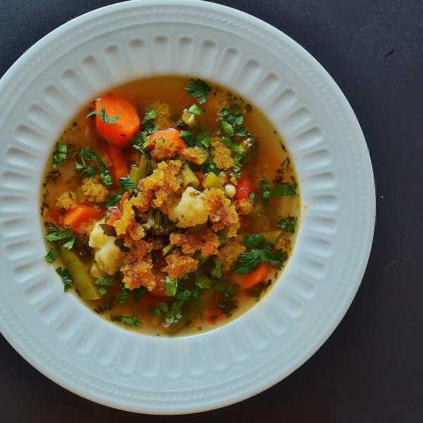 Naprawdę dobra zupa warzywna na wodzie