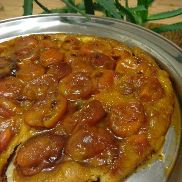 Morelowa tarte tatin