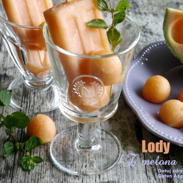 Lody sorbetowe z melona