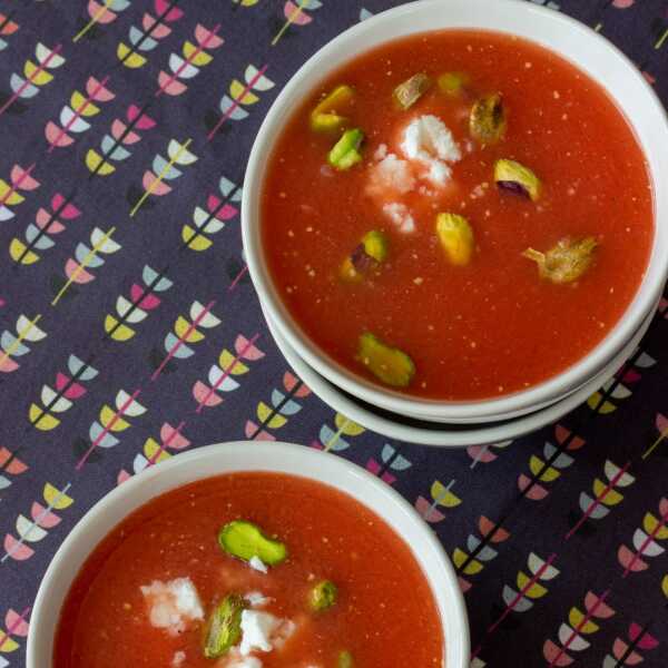 Gazpacho pomidorowo-arbuzowe - inspiracja od KUKA