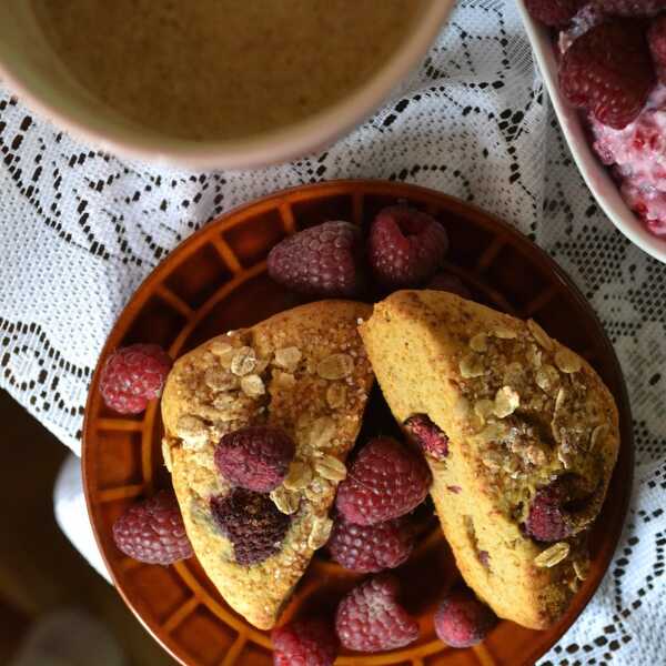 Kukurydziane scones. 