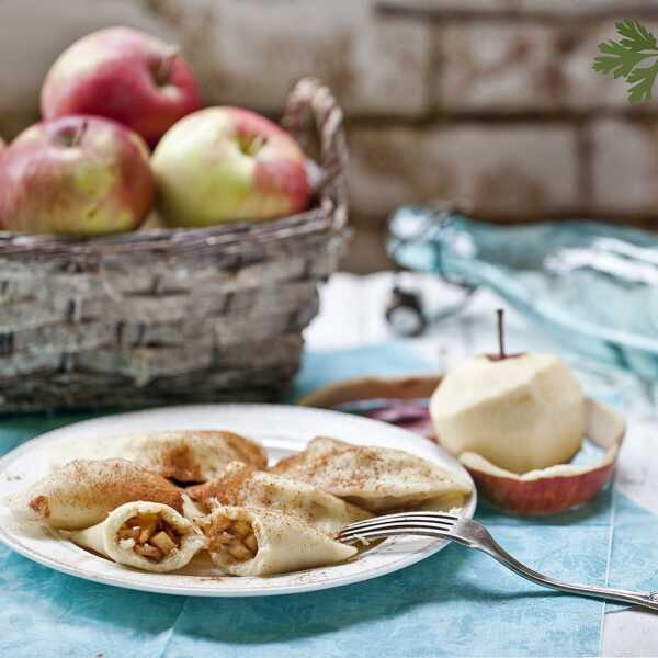 Pierogi bezglutenowe z jabłkami