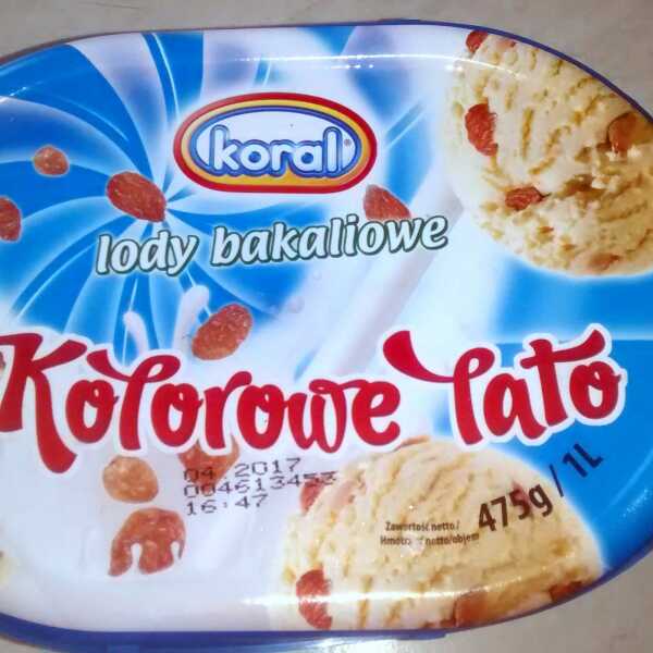 Kolorowe lato Lody bakaliowe, Koral - recenzja produktu