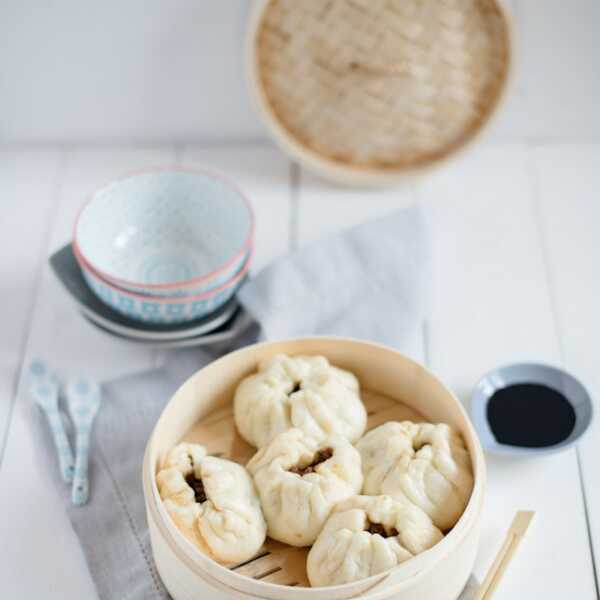 CHAR SIU BAO CZYLI BUŁECZKI Z WIEPRZOWINĄ.