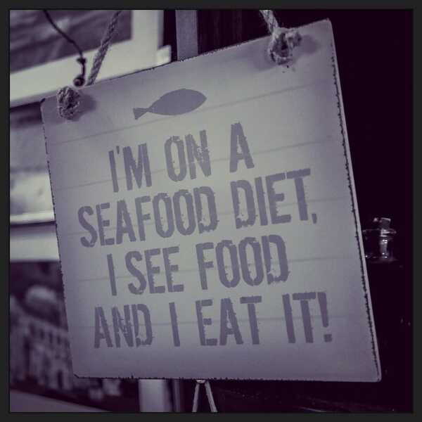 Seafood or see food ?